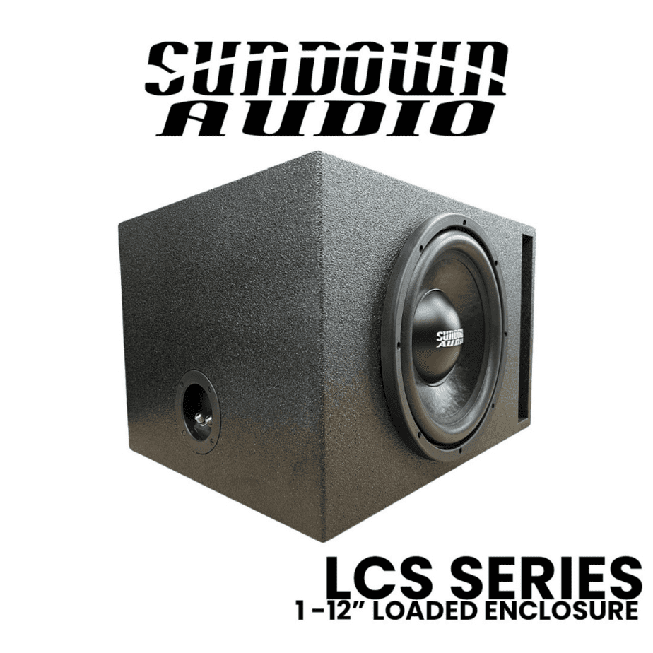 Single 12” Sundown LCS Series Loaded Vented Enclosure 3