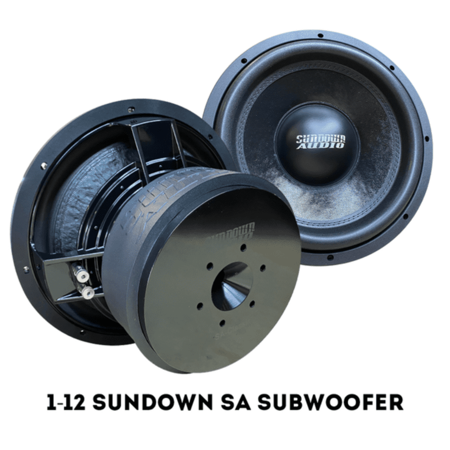 Sundown Single SA Classic 12” Ported Subwoofer Bass Package 3