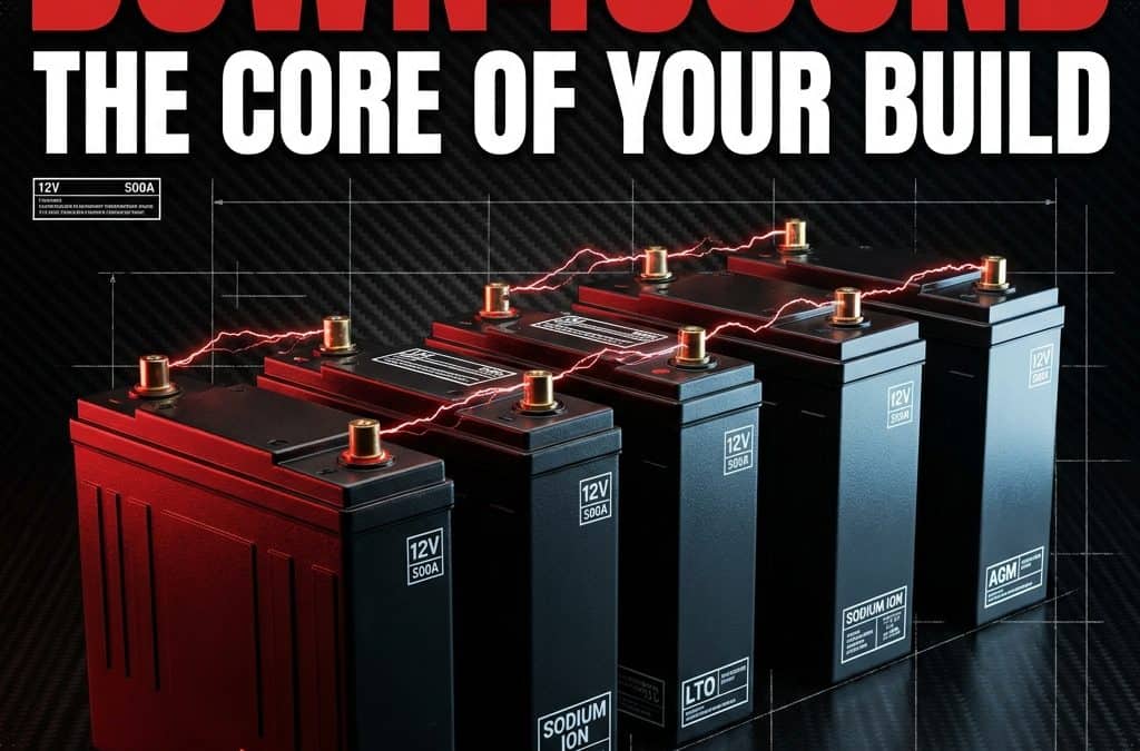 Car Audio Batteries: AGM vs Lithium, Sizing, and Install